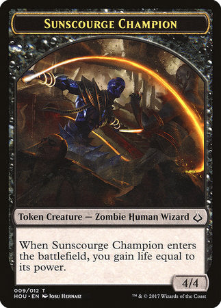 Sunscourge Champion Token [Hour of Devastation Tokens] | Exor Games Bridgewater