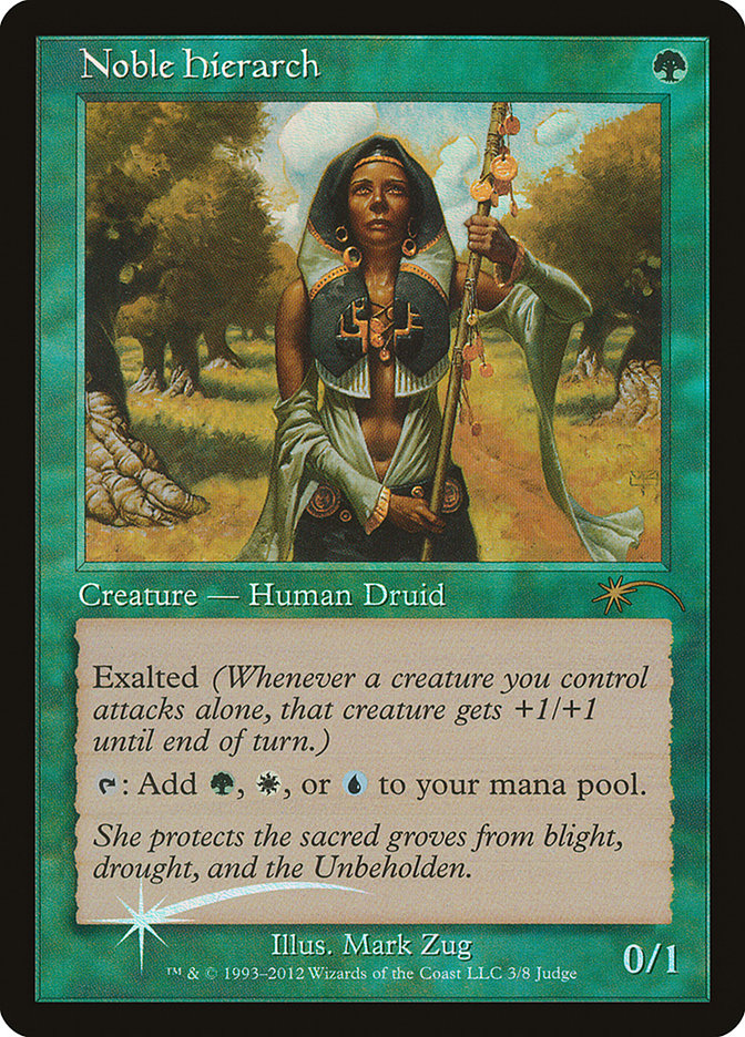 Noble Hierarch [Judge Gift Cards 2012] | Exor Games Bridgewater