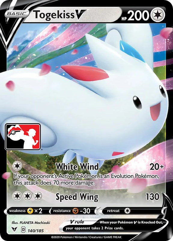 Togekiss V (140/185) [Prize Pack Series One] | Exor Games Bridgewater