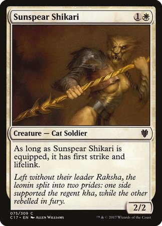 Sunspear Shikari [Commander 2017] | Exor Games Bridgewater