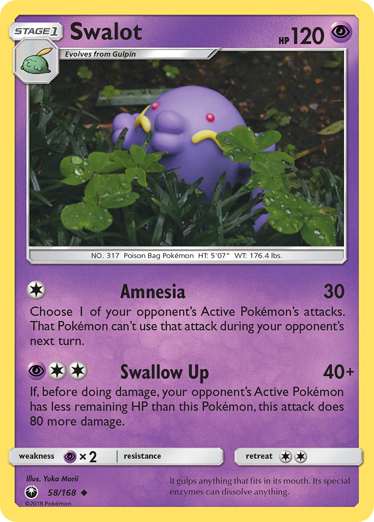 Swalot (58/168) [Sun & Moon: Celestial Storm] | Exor Games Bridgewater