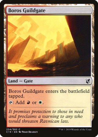 Boros Guildgate [Commander 2019] | Exor Games Bridgewater