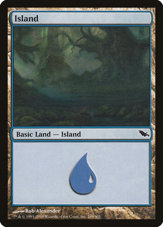 Island (289) [Shadowmoor] | Exor Games Bridgewater