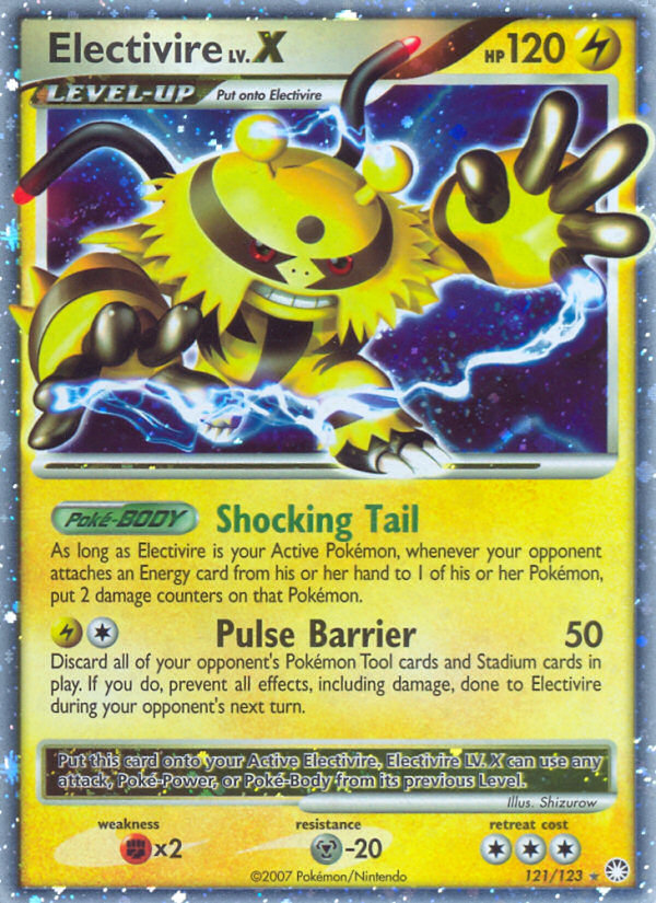 Electivire LV.X (121/123) [Diamond & Pearl: Mysterious Treasures] | Exor Games Bridgewater