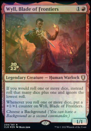 Wyll, Blade of Frontiers [Commander Legends: Battle for Baldur's Gate Prerelease Promos] | Exor Games Bridgewater