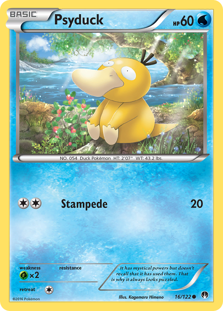 Psyduck (16/122) [XY: BREAKpoint] | Exor Games Bridgewater