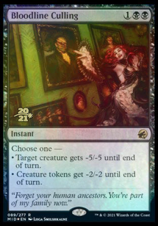 Bloodline Culling [Innistrad: Midnight Hunt Prerelease Promos] | Exor Games Bridgewater