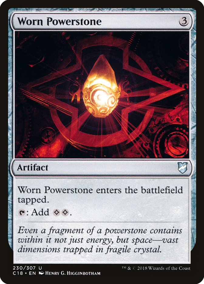 Worn Powerstone [Commander 2018] | Exor Games Bridgewater