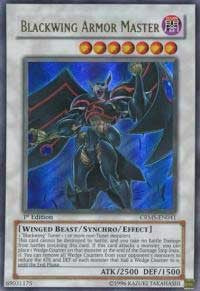 Blackwing Armor Master [CRMS-EN041] Ultra Rare | Exor Games Bridgewater