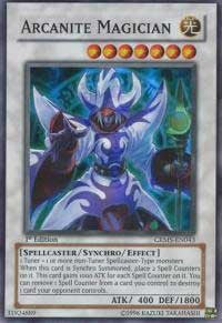 Arcanite Magician [CRMS-EN043] Super Rare | Exor Games Bridgewater