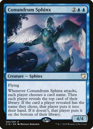 Conundrum Sphinx [Commander 2018] | Exor Games Bridgewater