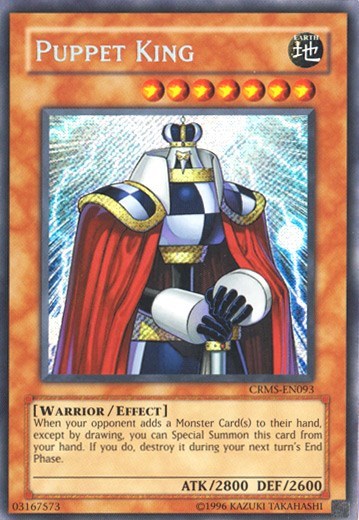 Puppet King [CRMS-EN093] Secret Rare | Exor Games Bridgewater