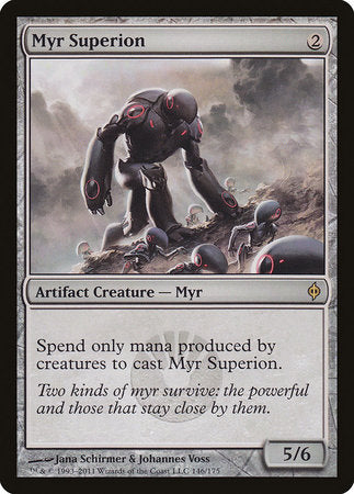 Myr Superion [New Phyrexia] | Exor Games Bridgewater