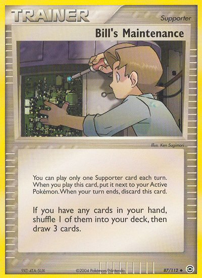 Bill's Maintenance (87/112) [EX: FireRed & LeafGreen] | Exor Games Bridgewater