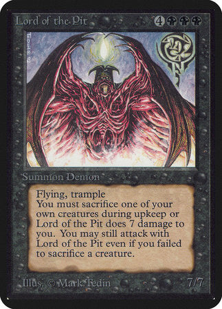 Lord of the Pit [Limited Edition Alpha] | Exor Games Bridgewater