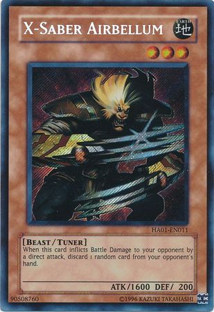 X-Saber Airbellum [HA01-EN011] Secret Rare | Exor Games Bridgewater