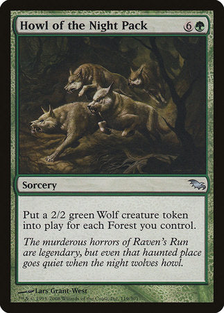 Howl of the Night Pack [Shadowmoor] | Exor Games Bridgewater