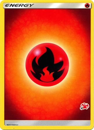 Fire Energy (Charizard Stamp #12) [Battle Academy 2020] | Exor Games Bridgewater