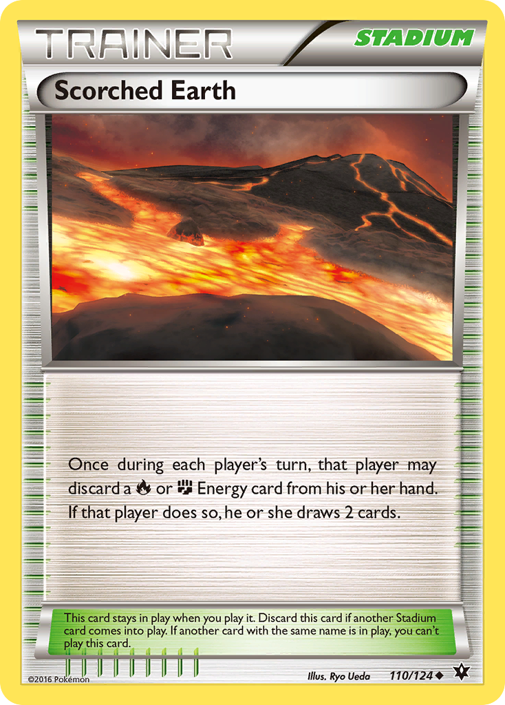 Scorched Earth (110/124) [XY: Fates Collide] | Exor Games Bridgewater