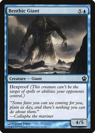 Benthic Giant [Theros] | Exor Games Bridgewater