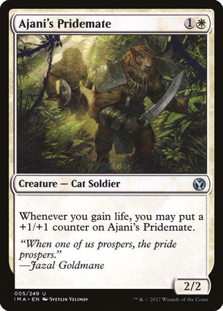 Ajani's Pridemate [Iconic Masters] | Exor Games Bridgewater