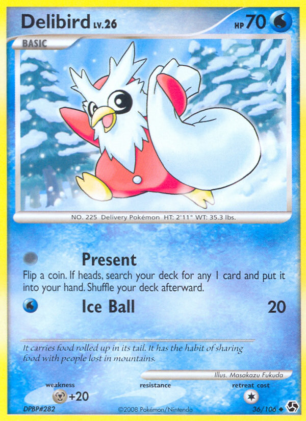 Delibird (36/106) [Diamond & Pearl: Great Encounters] | Exor Games Bridgewater