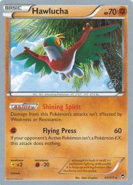 Hawlucha (63/111) (The Flying Hammer - Rowan Stavenow) [World Championships 2015] | Exor Games Bridgewater