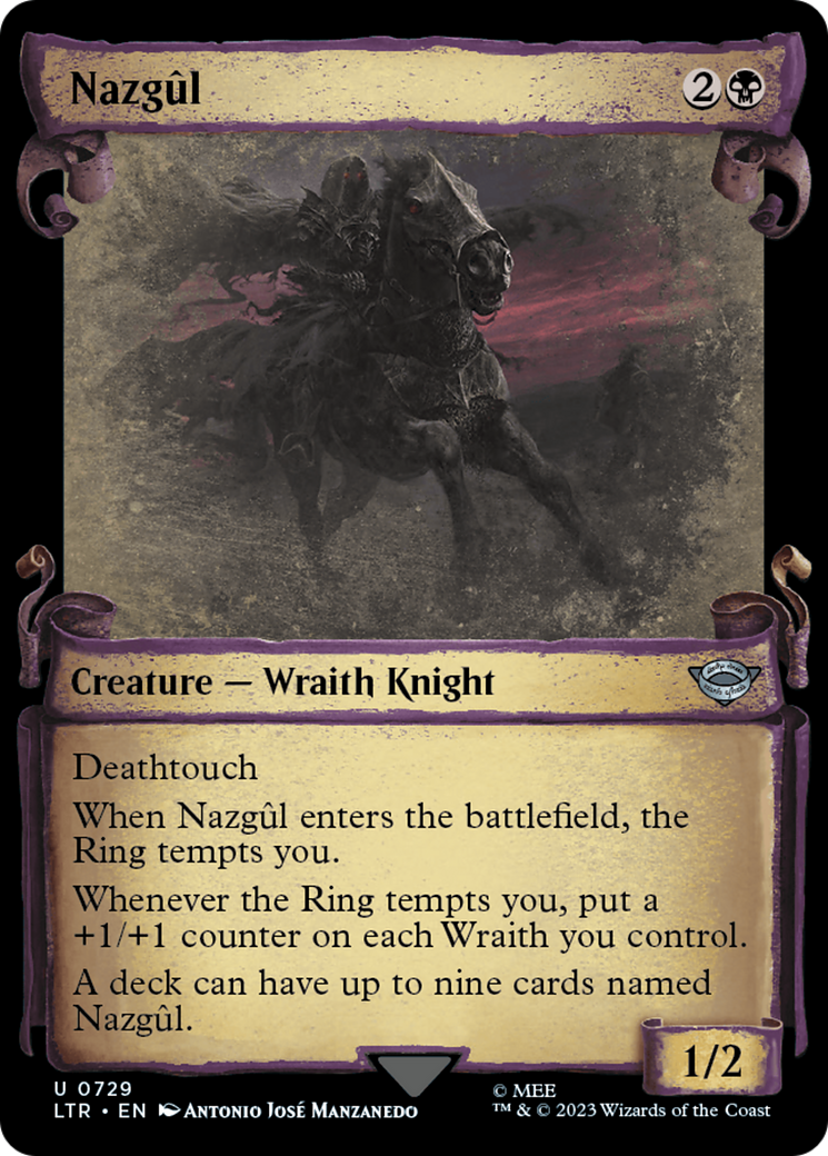 Nazgul (0729) [The Lord of the Rings: Tales of Middle-Earth Showcase Scrolls] | Exor Games Bridgewater