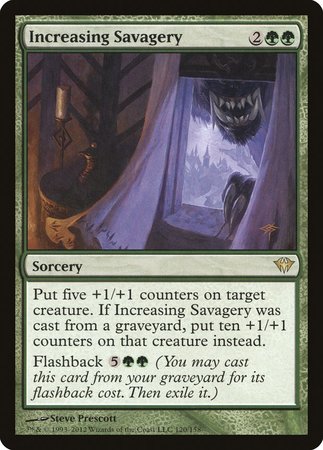 Increasing Savagery [Dark Ascension] | Exor Games Bridgewater