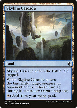 Skyline Cascade [Battle for Zendikar] | Exor Games Bridgewater