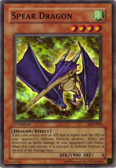 Spear Dragon [LOD-035] Super Rare | Exor Games Bridgewater