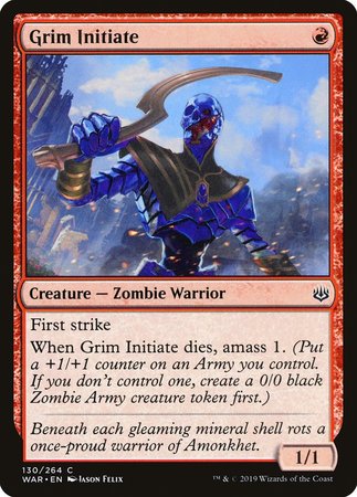 Grim Initiate [War of the Spark] | Exor Games Bridgewater