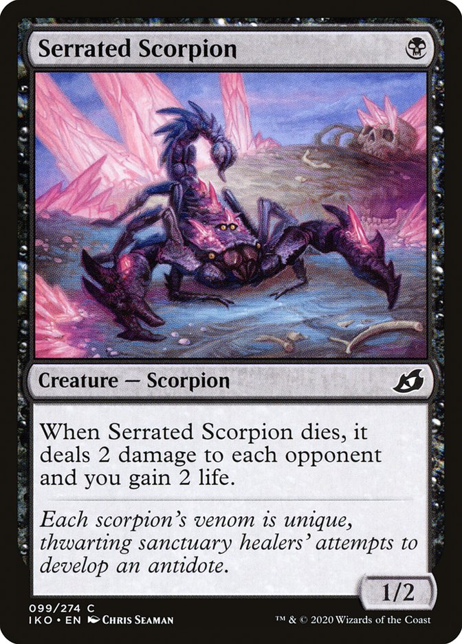 Serrated Scorpion [Ikoria: Lair of Behemoths] | Exor Games Bridgewater