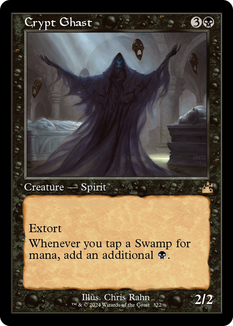 Crypt Ghast (Retro Frame) [Ravnica Remastered] | Exor Games Bridgewater