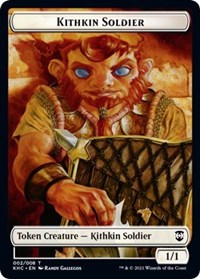 Kithkin Soldier // Pegasus Double-sided Token [Kaldheim Commander Tokens] | Exor Games Bridgewater