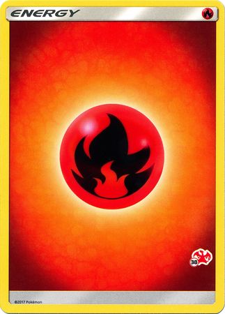 Fire Energy (Charizard Stamp #38) [Battle Academy 2020] | Exor Games Bridgewater