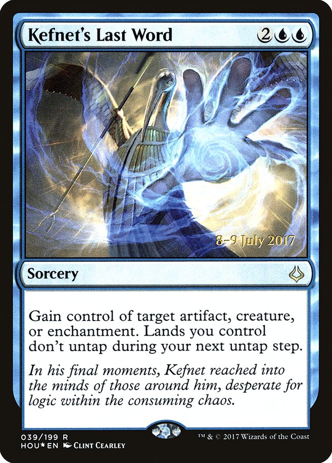 Kefnet's Last Word  [Hour of Devastation Prerelease Promos] | Exor Games Bridgewater