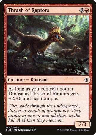 Thrash of Raptors [Ixalan] | Exor Games Bridgewater