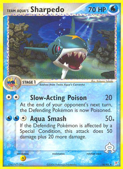 Team Aqua's Sharpedo (18/95) [EX: Team Magma vs Team Aqua] | Exor Games Bridgewater