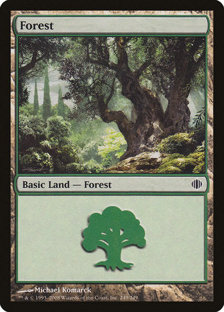 Forest (249) [Shards of Alara] | Exor Games Bridgewater