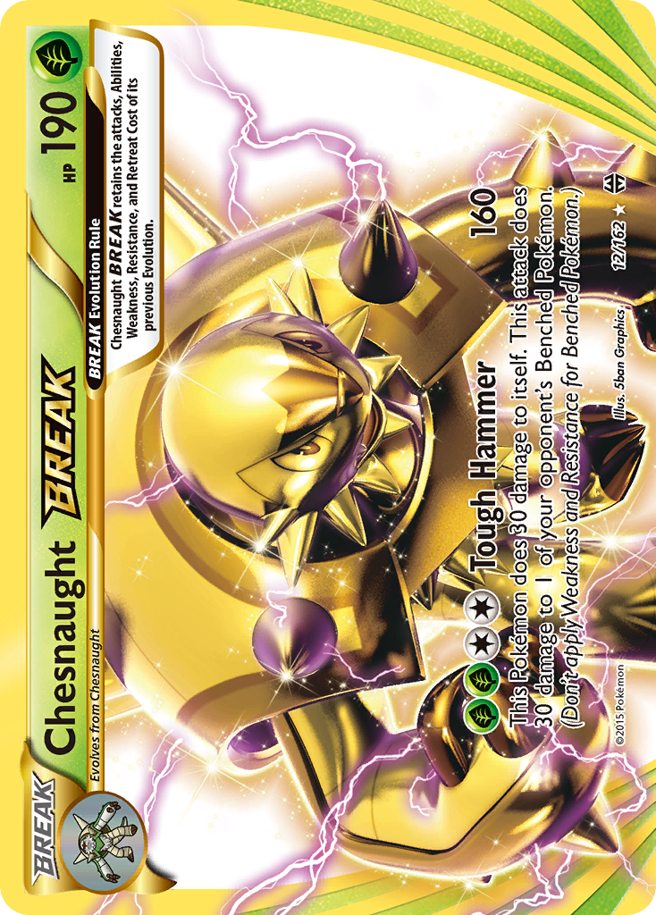 Chesnaught BREAK (12/162) [XY: BREAKthrough] | Exor Games Bridgewater