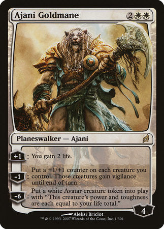 Ajani Goldmane [Lorwyn] | Exor Games Bridgewater