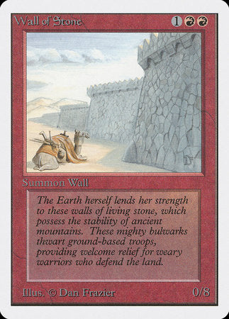 Wall of Stone [Unlimited Edition] | Exor Games Bridgewater