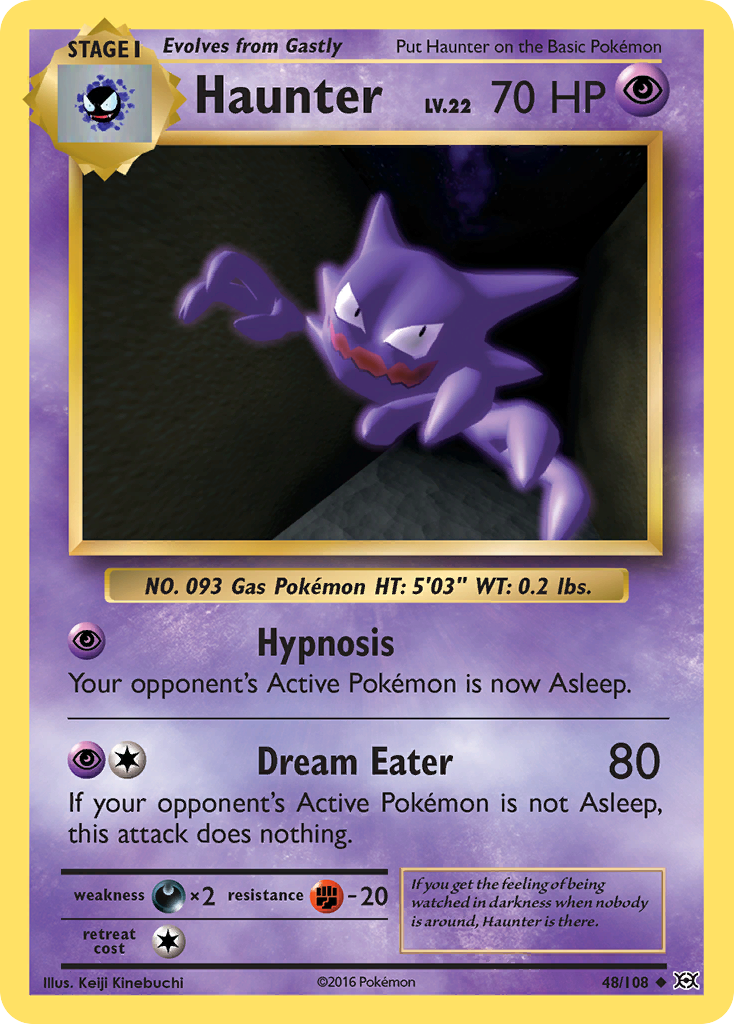 Haunter (48/108) [XY: Evolutions] | Exor Games Bridgewater