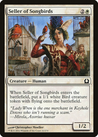 Seller of Songbirds [Return to Ravnica] | Exor Games Bridgewater