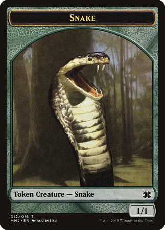 Snake Token [Modern Masters 2015 Tokens] | Exor Games Bridgewater