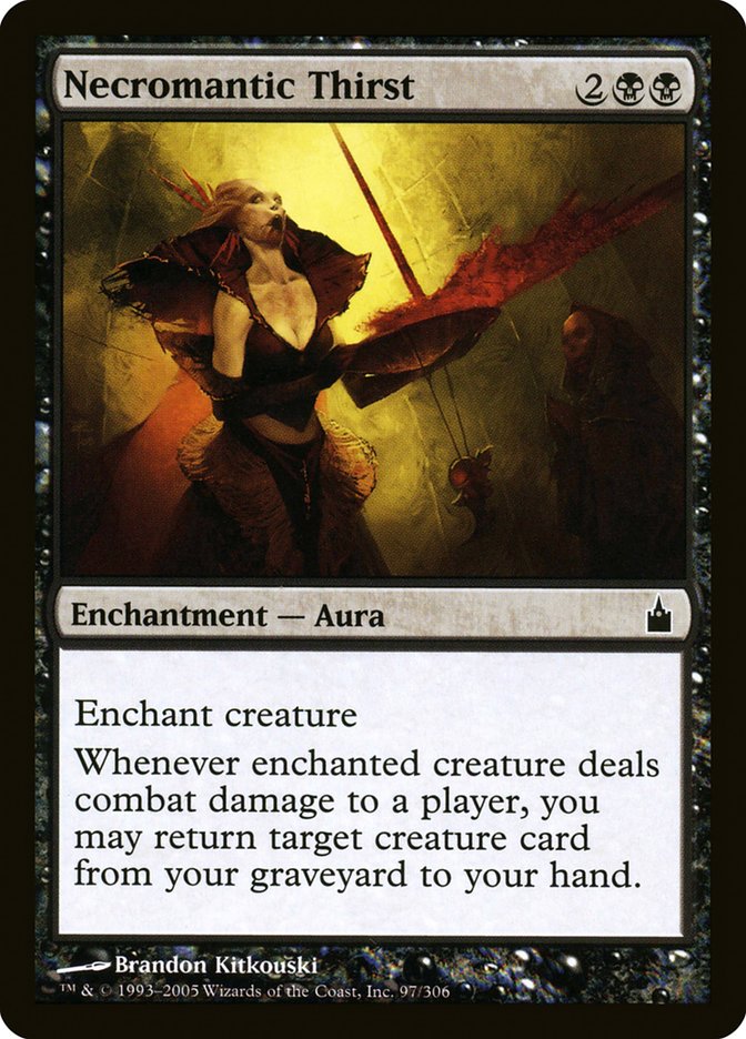 Necromantic Thirst [Ravnica: City of Guilds] | Exor Games Bridgewater