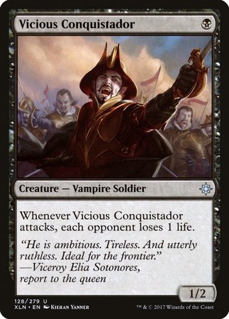 Vicious Conquistador [Ixalan] | Exor Games Bridgewater