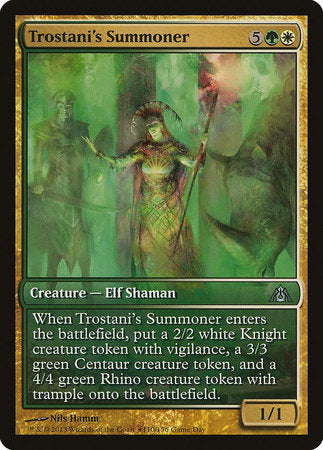 Trostani's Summoner [Dragon's Maze Promos] | Exor Games Bridgewater