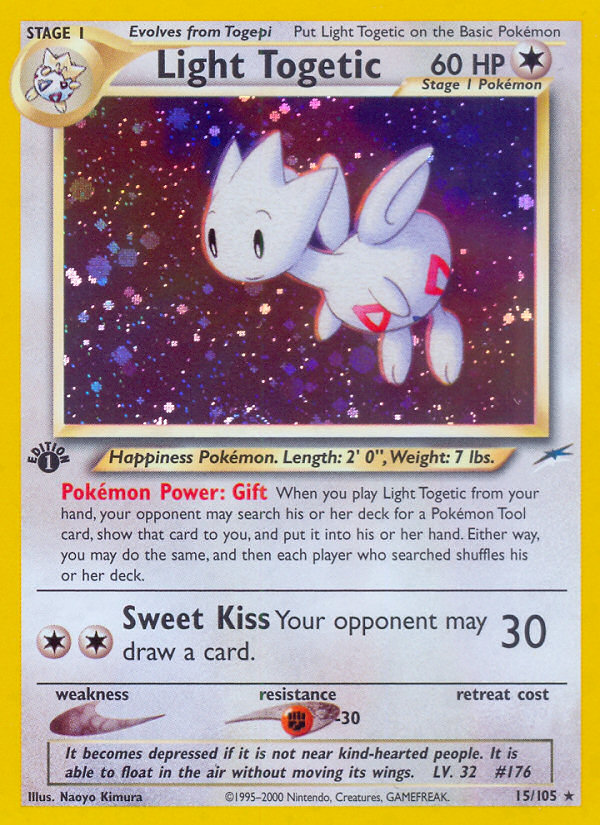 Light Togetic (15/105) [Neo Destiny 1st Edition] | Exor Games Bridgewater